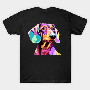 Dachshund Pop Art - Dog Lover Gifts T-Shirt